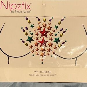 Nipztix Star and Gem Body Stickers